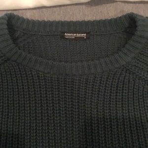 American apparel fisherman’s cropped sweater